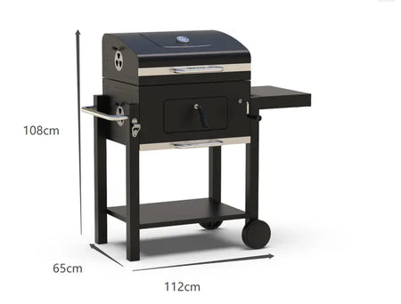 Centaurus Beta II Holzkohlegrill 90x70cm NATERIAL